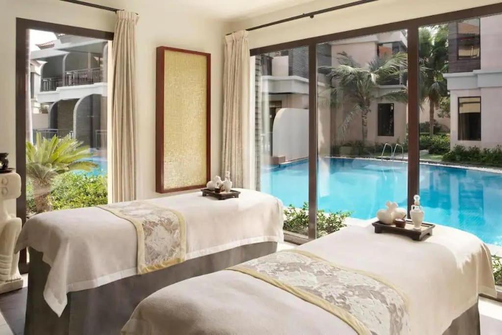 Marvelous Private Beach Apartment In Palm Dubai Within Anantara 5 Star Resort Екстериор снимка